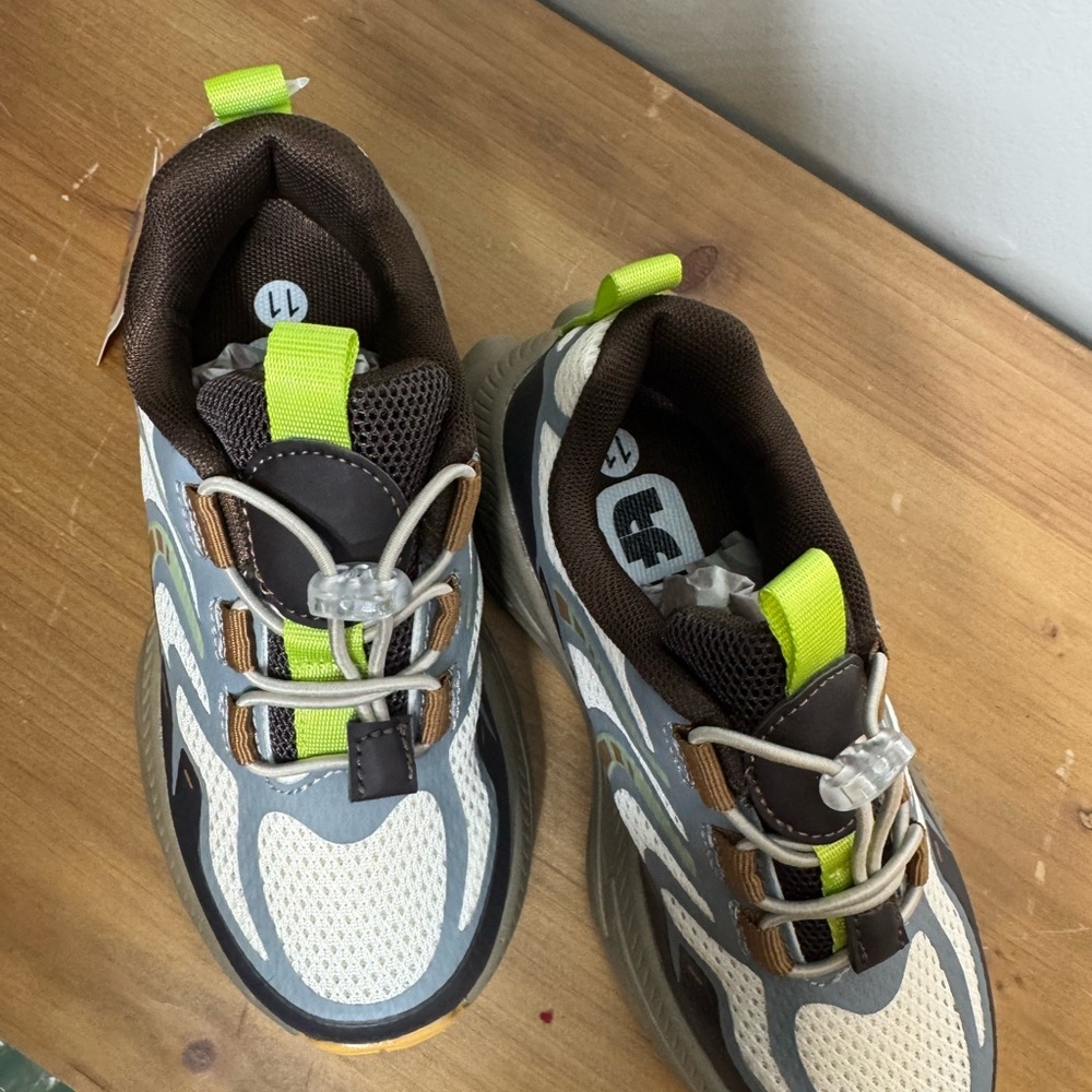 Kids Multi-Color Athletic Shoes - Picture 3 of 5